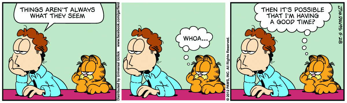 Garfield, May 28, 2012