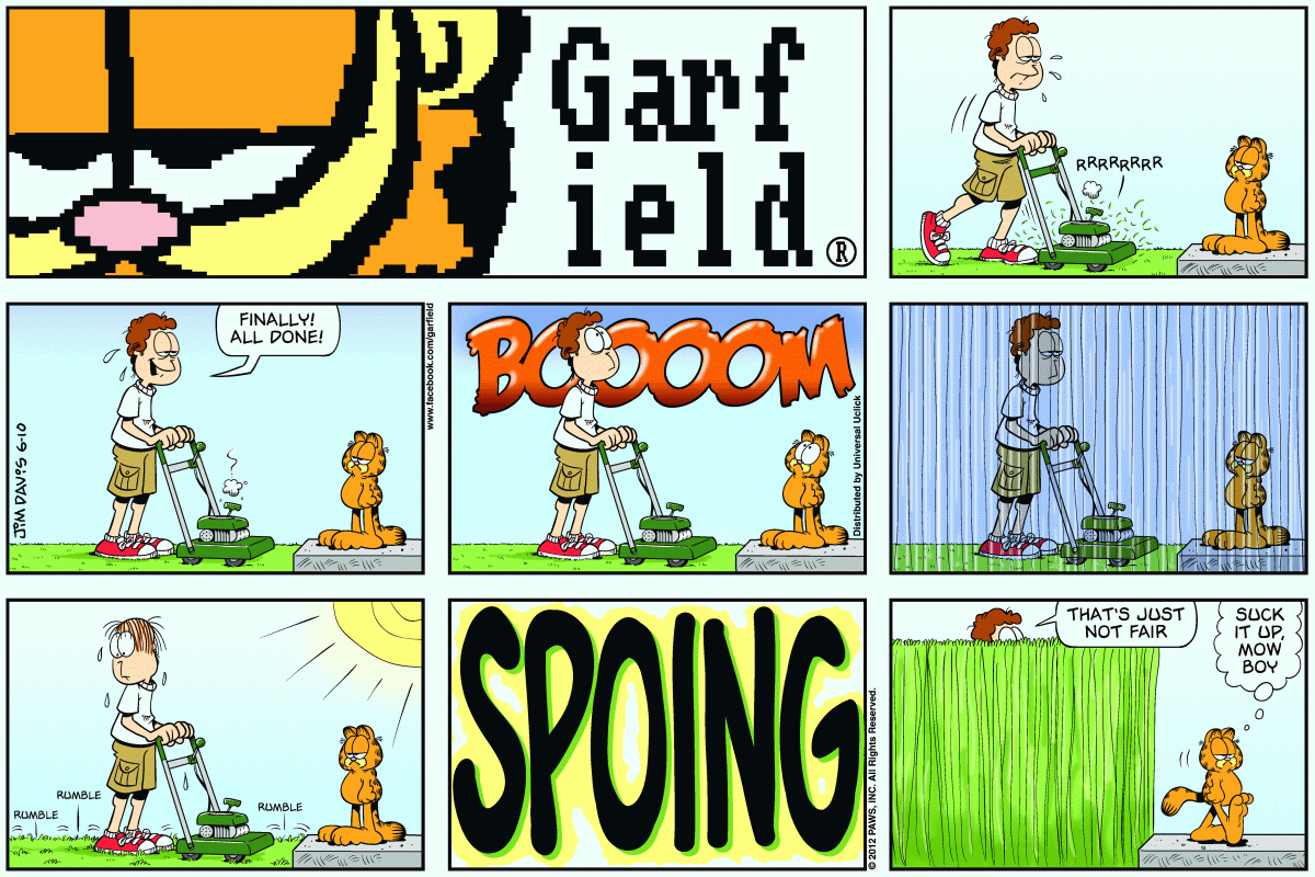 Garfield, June 10, 2012