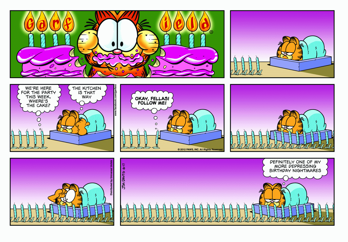 Garfield, June 17, 2012