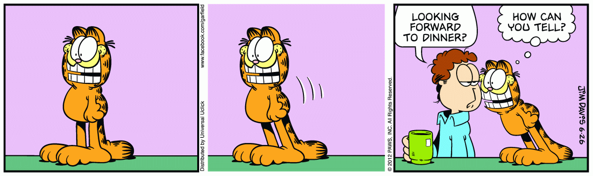 Garfield, June 26, 2012
