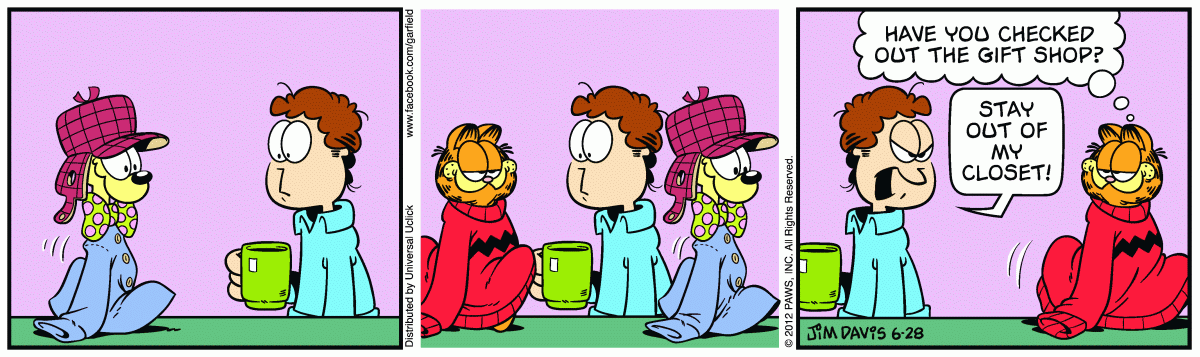 Garfield, June 28, 2012