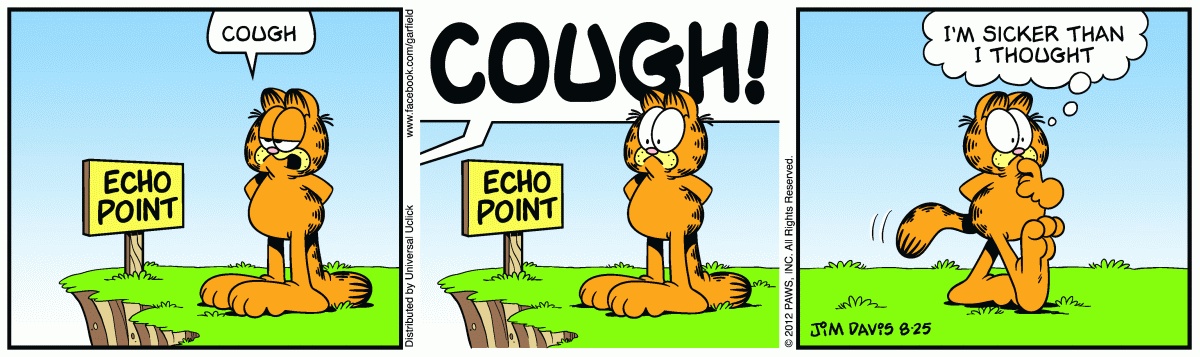 Garfield, August 25, 2012