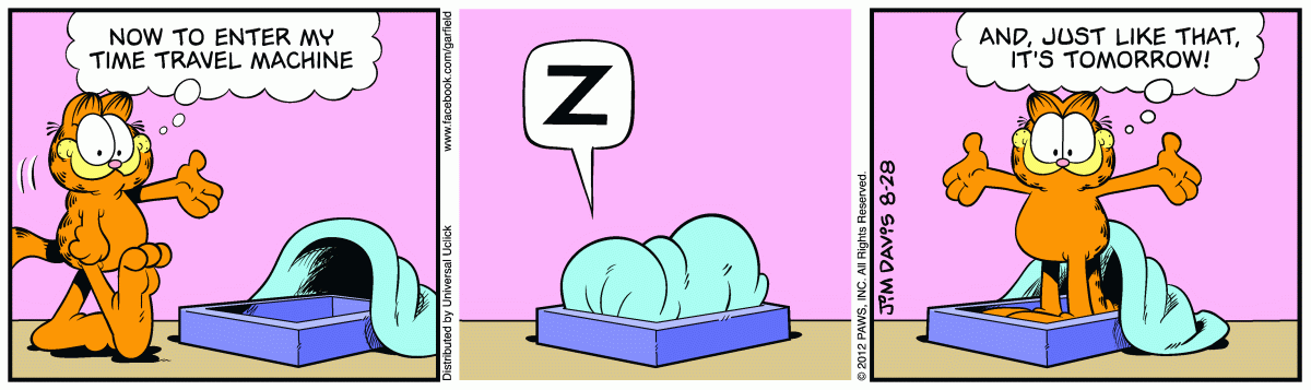 Garfield, August 28, 2012