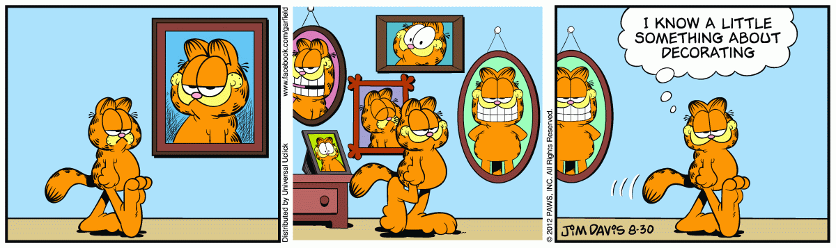 Garfield, August 30, 2012