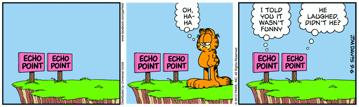 Garfield, September 6, 2012