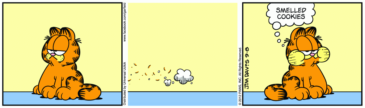 Garfield, September 8, 2012