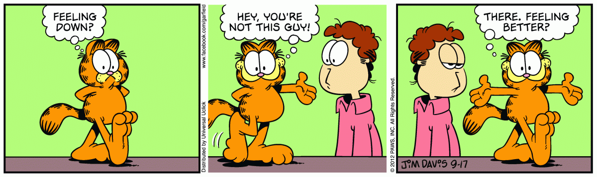 Garfield, September 17, 2012