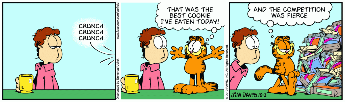 Garfield, October 2, 2012