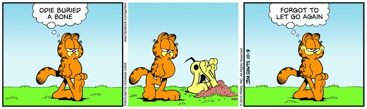 Garfield, October 9, 2012