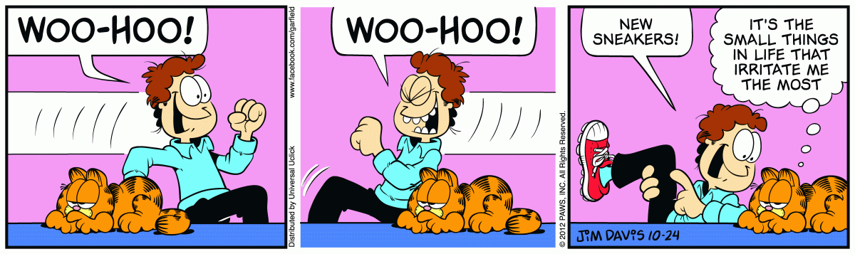 Garfield, October 24, 2012