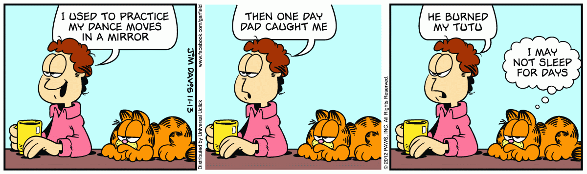 Garfield, November 13, 2012