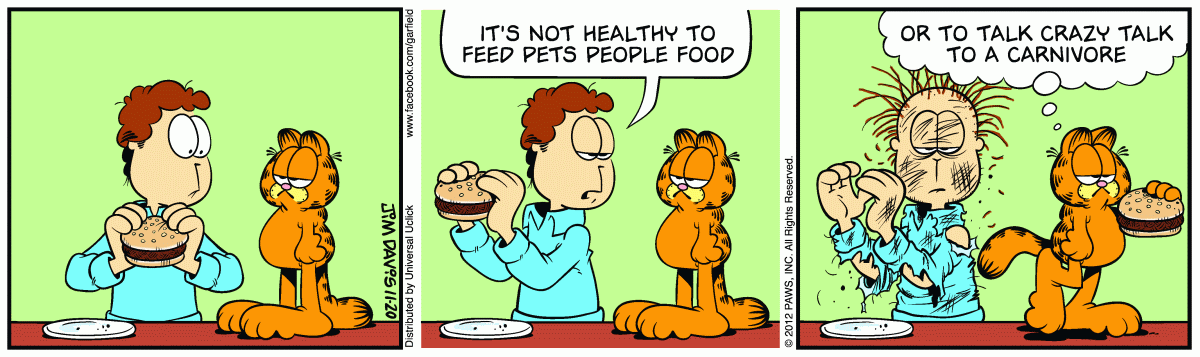 Garfield, November 20, 2012