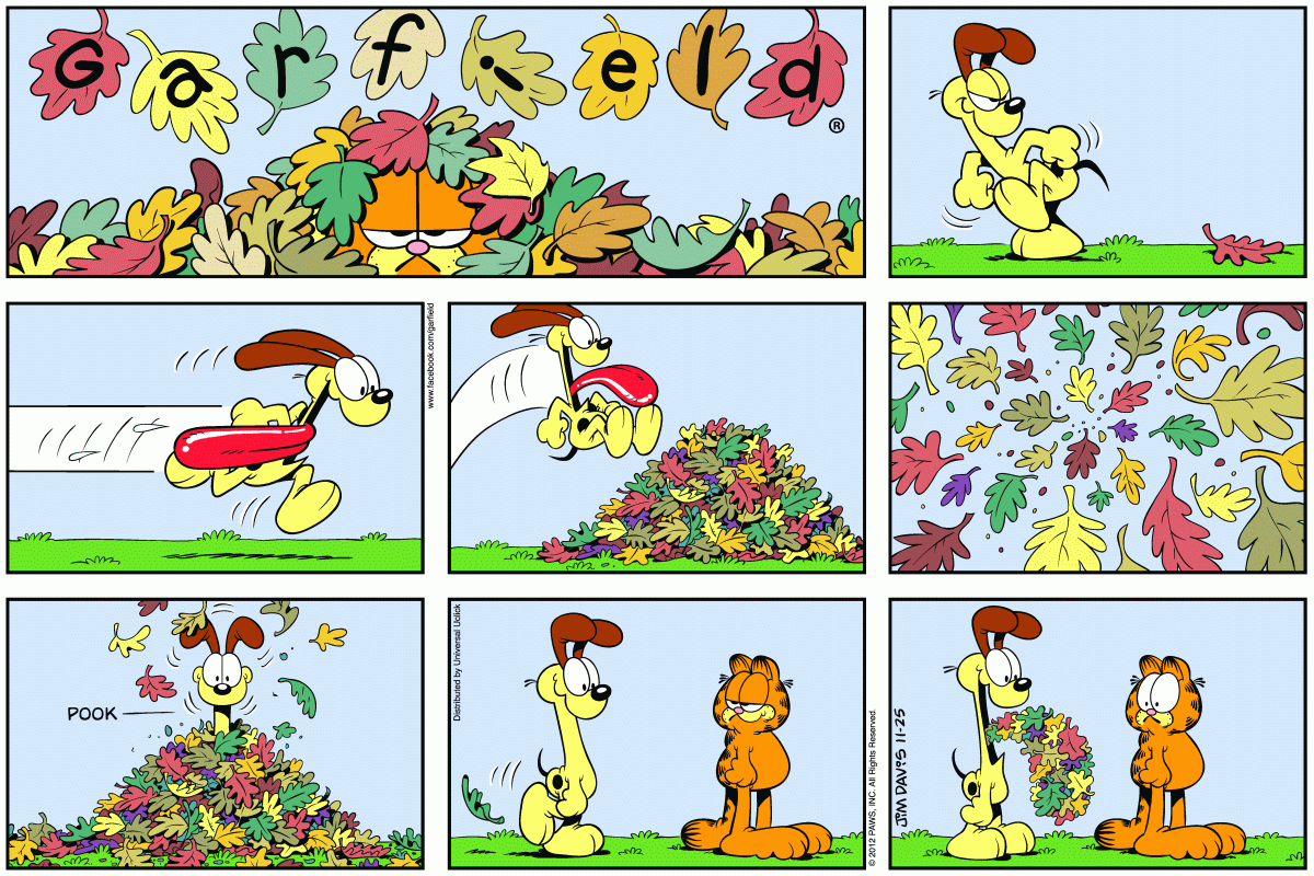 Garfield, November 25, 2012