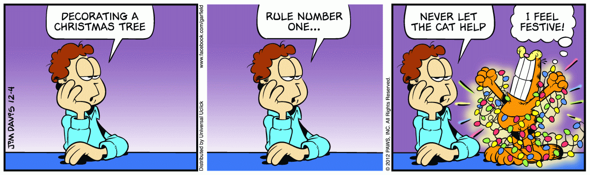 Garfield, December 4, 2012