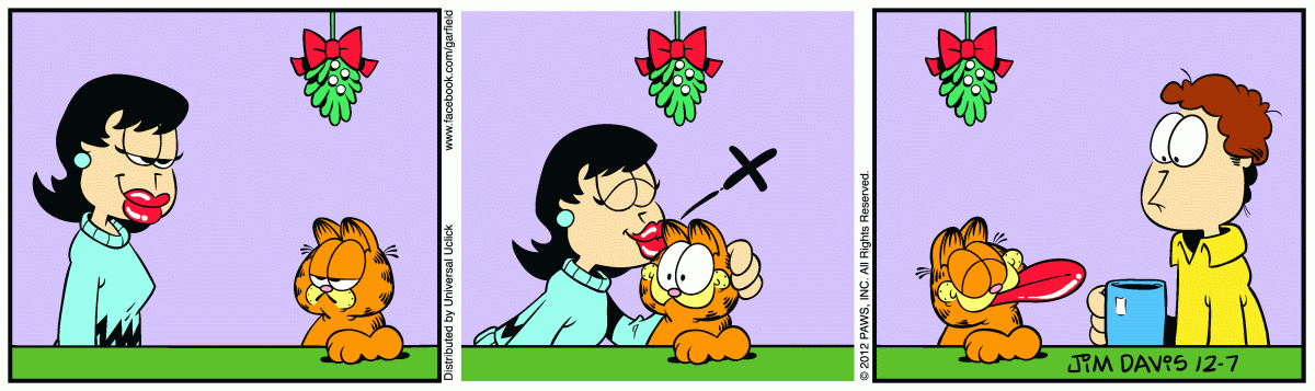 Garfield, December 7, 2012