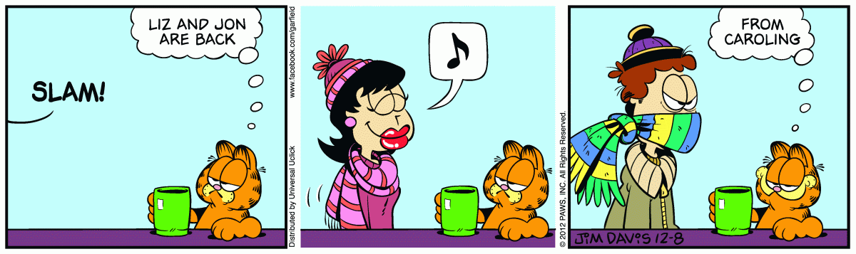 Garfield, December 8, 2012