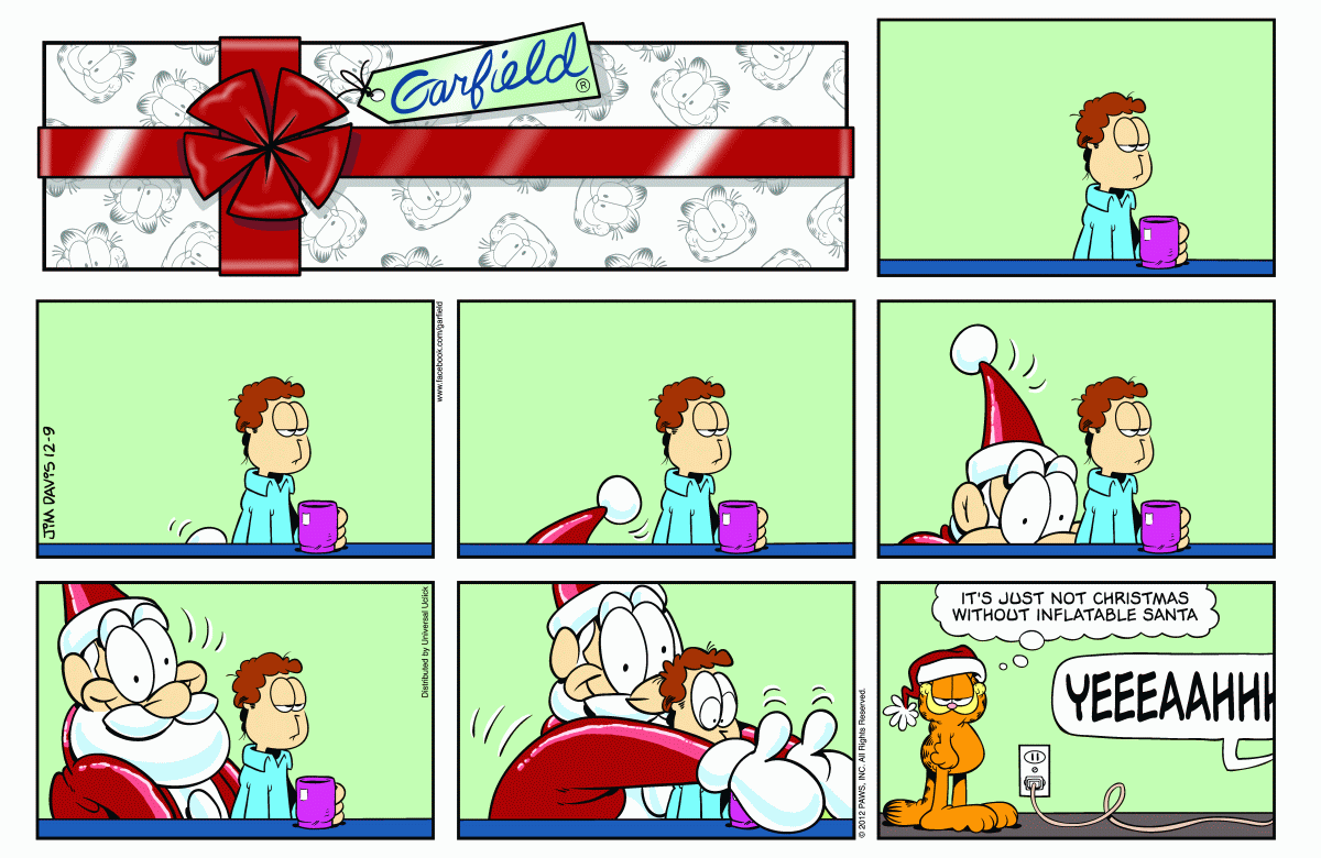 Garfield, December 9, 2012
