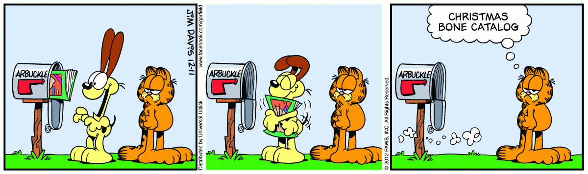 Garfield, December 11, 2012