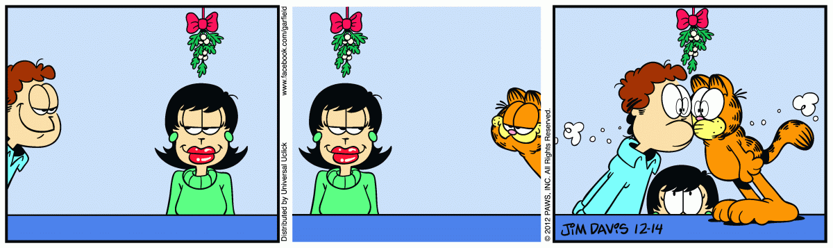 Garfield, December 14, 2012