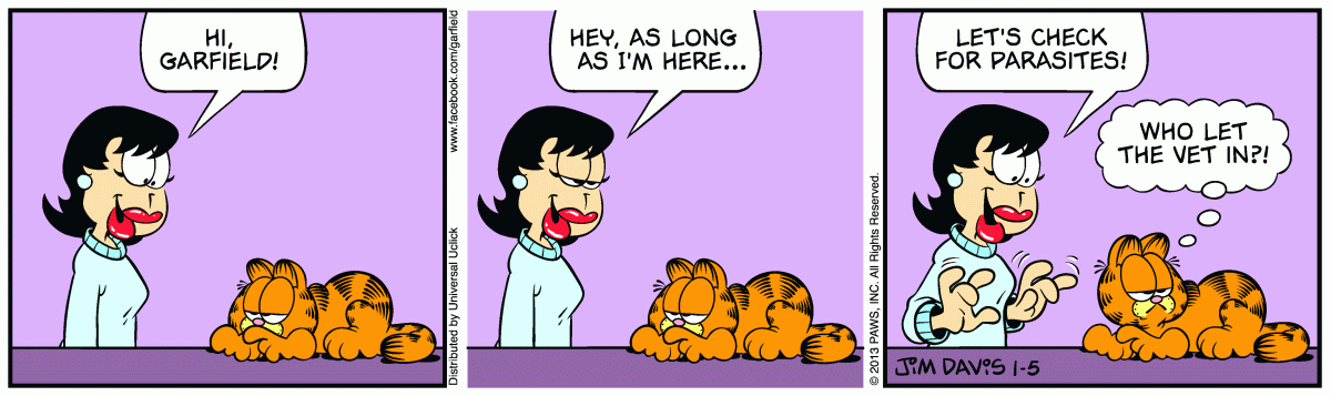 Garfield, January 5, 2013