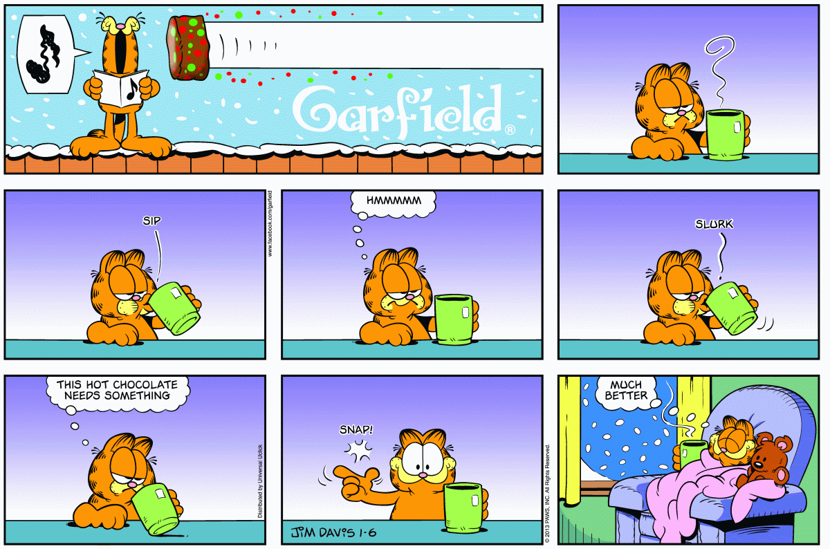 Garfield, January 6, 2013