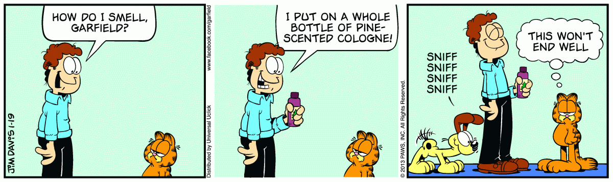 Garfield, January 19, 2013
