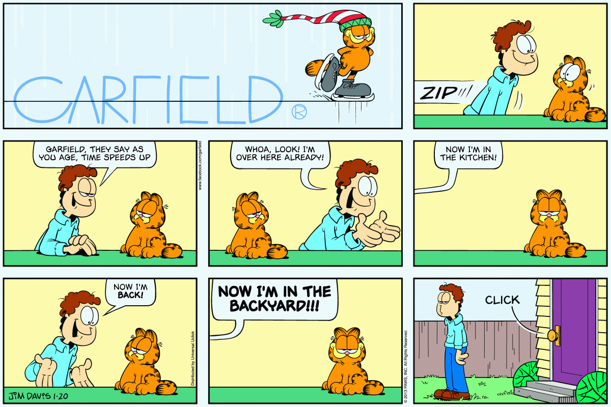Garfield, January 20, 2013