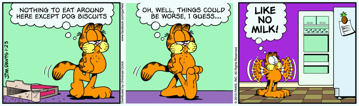 Garfield, January 23, 2013