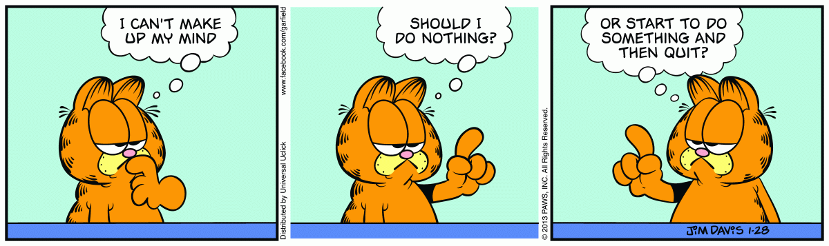 Garfield, January 28, 2013