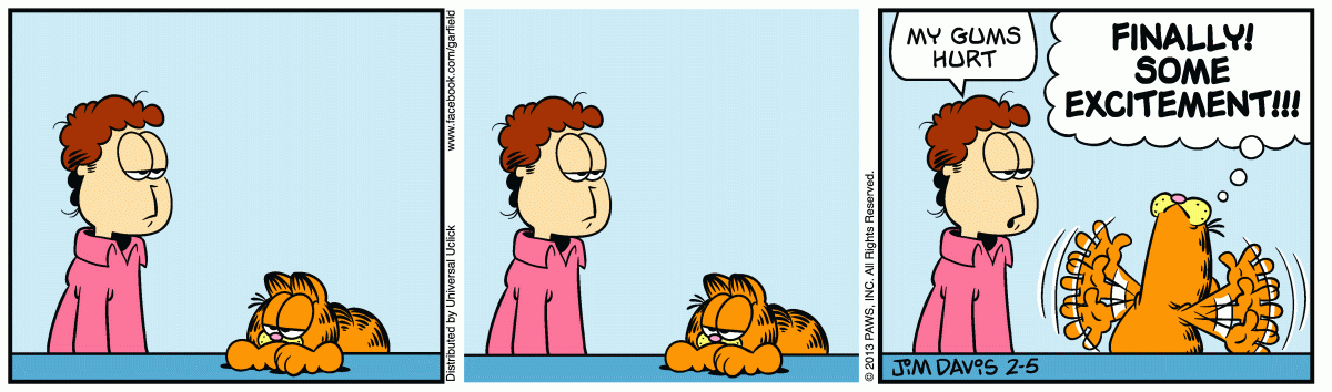 Garfield, February 5, 2013