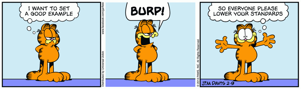 Garfield, February 9, 2013