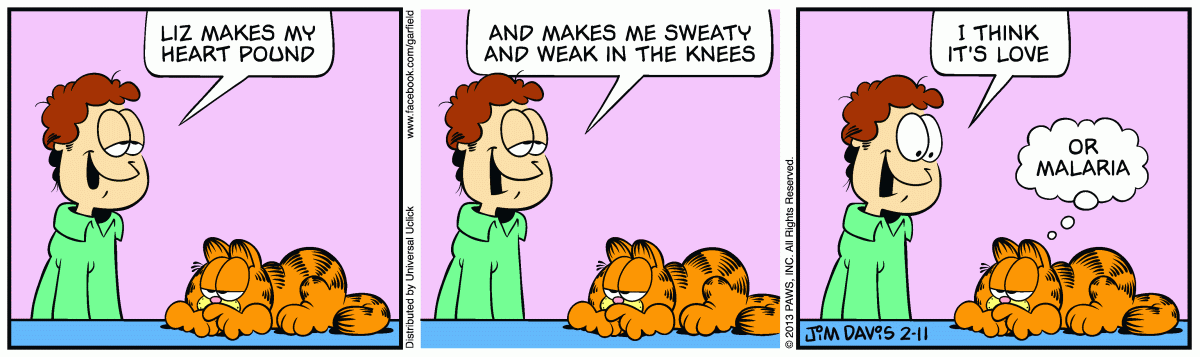 Garfield, February 11, 2013