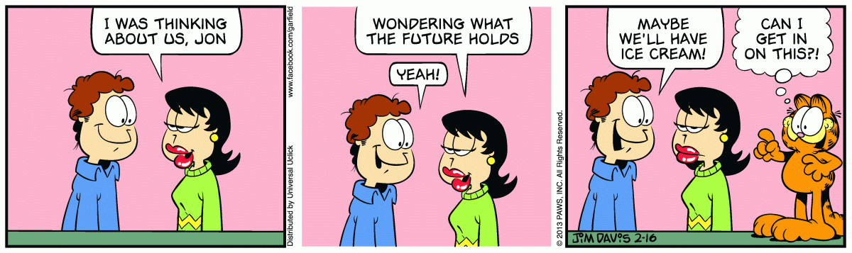 Garfield, February 16, 2013