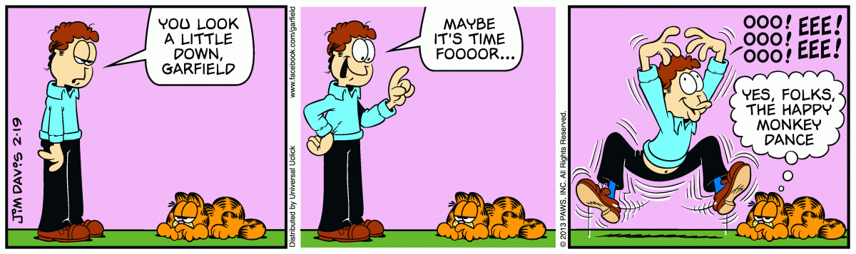 Garfield, February 19, 2013