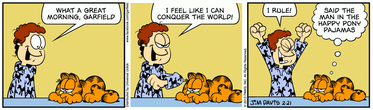 Garfield, February 21, 2013