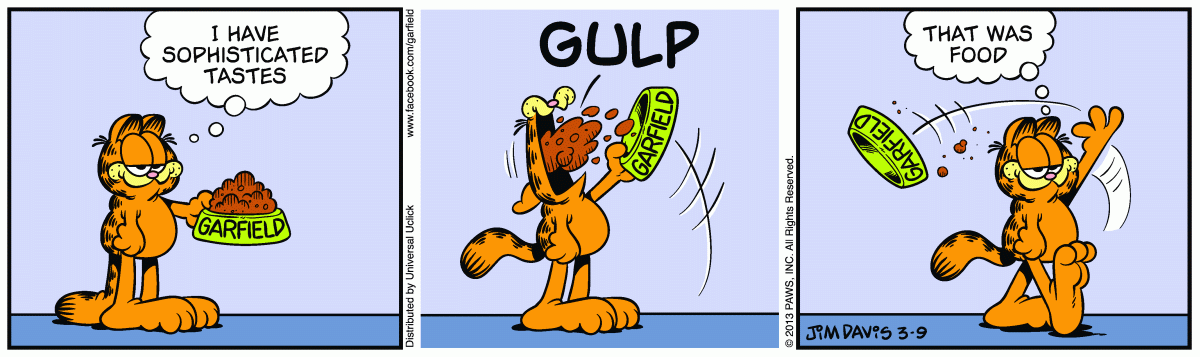 Garfield, March 9, 2013