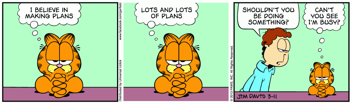 Garfield, March 11, 2013