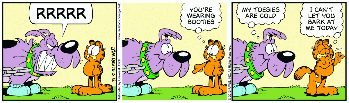 Garfield, March 12, 2013