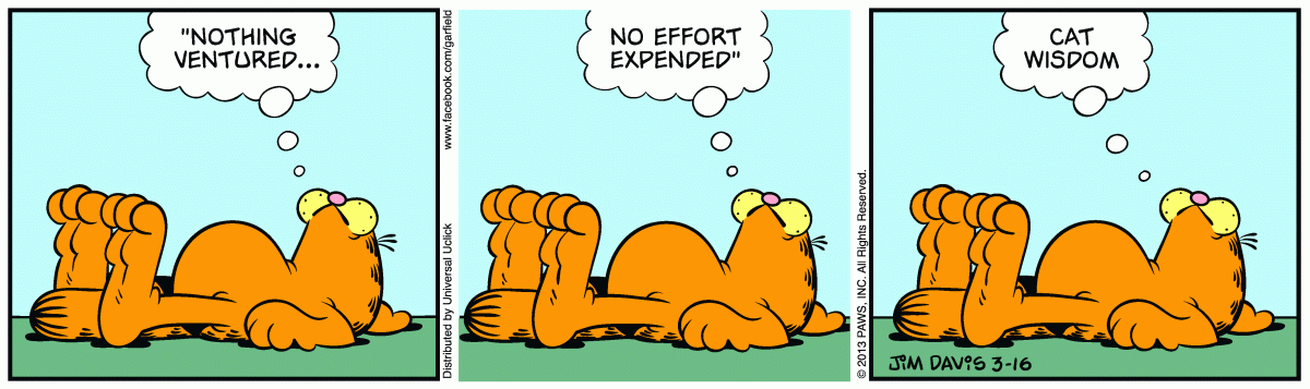 Garfield, March 16, 2013