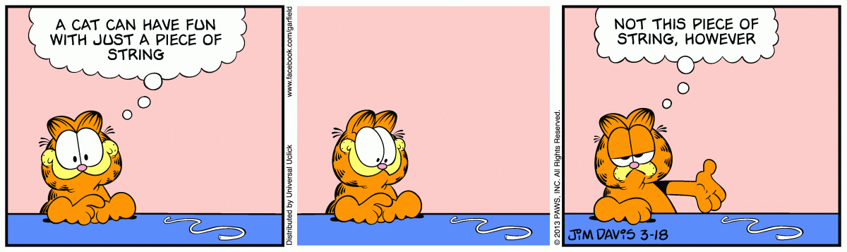 Garfield, March 18, 2013