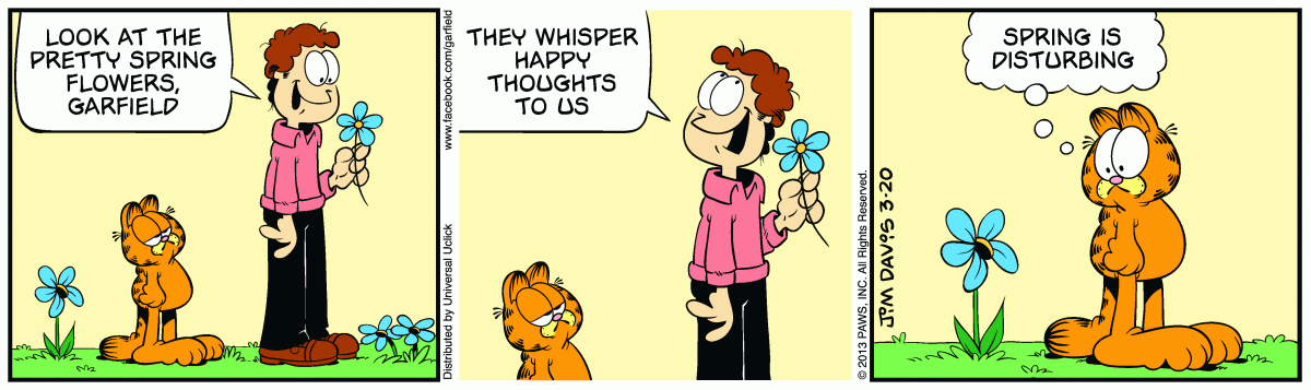Garfield, March 20, 2013