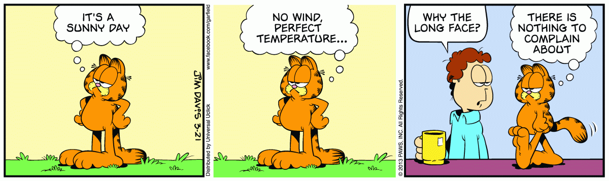 Garfield, March 21, 2013