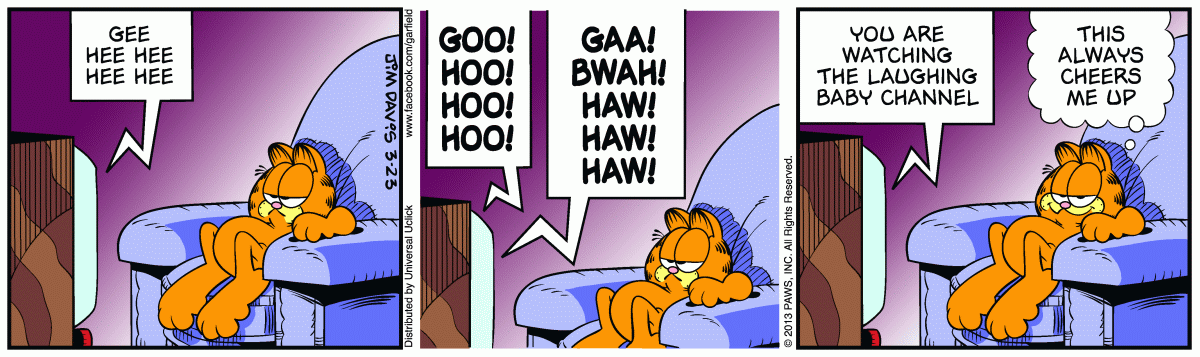 Garfield, March 23, 2013