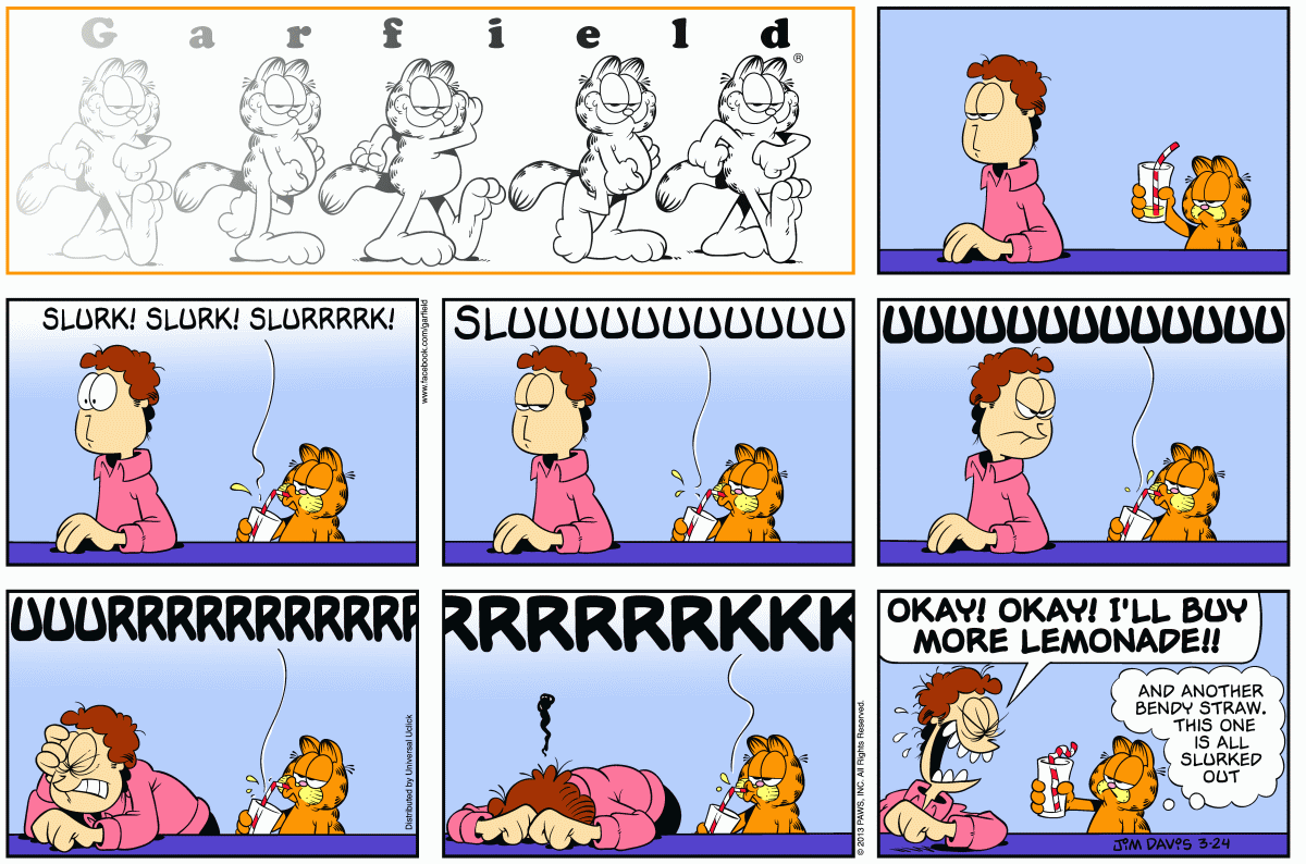 Garfield, March 24, 2013