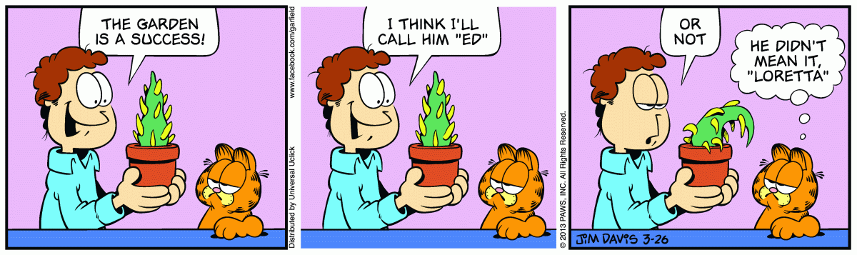 Garfield, March 26, 2013