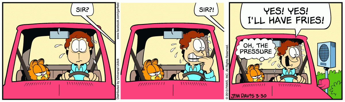 Garfield, March 30, 2013
