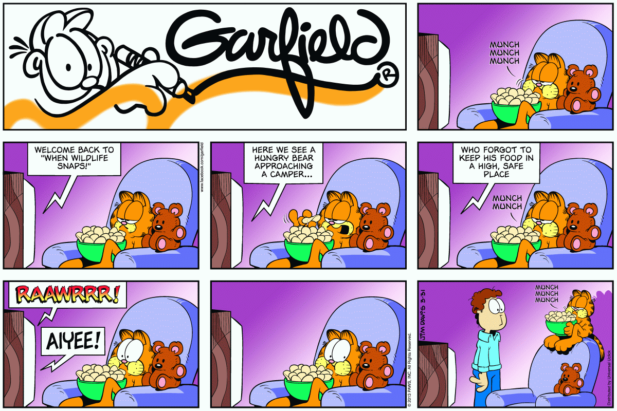 Garfield, March 31, 2013