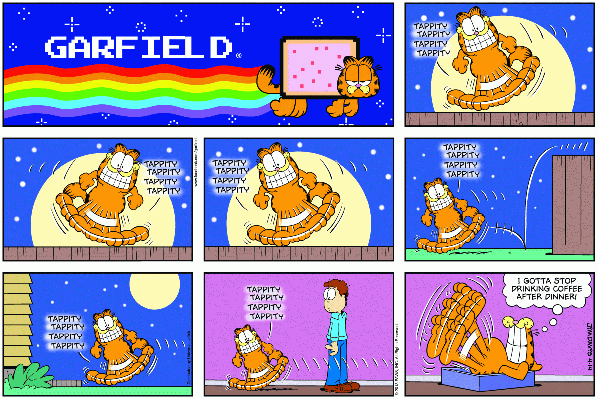 Garfield, April 14, 2013