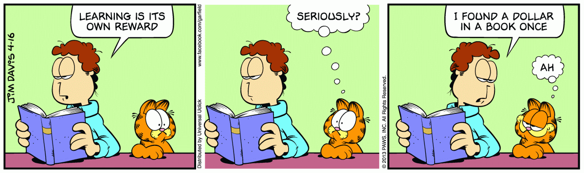 Garfield, April 16, 2013