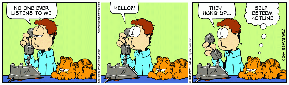 Garfield, April 23, 2013
